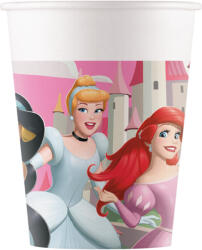 Procos Disney Hercegnők Create Your World papír pohár 8 db-os 200 ml FSC PNN97255 (PNN97255)