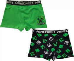  Minecraft Green gyerek boxeralsó 2 darab/csomag 8 év / 128 cm 85TCS0353988 (85TCS0353988)