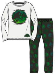 Fashion UK Jurassic World gyerek hosszú pizsama 5 év 85FKC54833A5 (85FKC54833A5)
