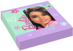 Amscan Barbie Sweet Life szalvéta 16 db-os 33x33 cm DPA9915483 (DPA9915483)