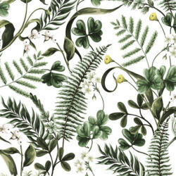 POL-MAK Virág Ferns & Green Leaves szalvéta 20 db-os 33x33 cm PKK057296 (PKK057296)