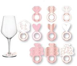 Amscan Hen Party, Lánybúcsú boros pohár jelölő NETDPA9909894 (NETDPA9909894)