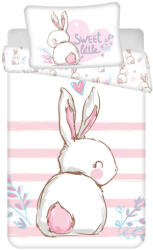 Jerry Fabrics Nyuszi Sweet gyerek ágyneműhuzat 100x135 cm, 40x60 cm JFK036334 (JFK036334)