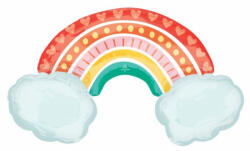 Amscan Szivárvány fólia lufi 93 cm NETDPA4291475 (NETDPA4291475)