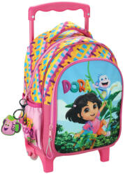 Gimsa Dóra, a felfedező Jungle gurulós ovis hátizsák, táska 30 cm GIM34570072 (GIM34570072)