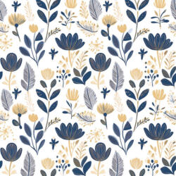 POL-MAK Virág Scandinavian Floral szalvéta 20 db-os 33x33 cm PKK765970 (PKK765970)