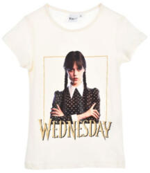 Sun City Wednesday Gloomy White gyerek rövid póló, felső 8 év / 128 cm 85SNXYE10378A8 (85SNXYE10378A8)