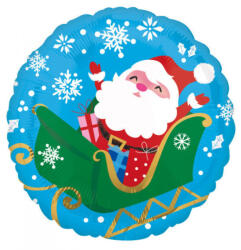 Amscan Santa Claus, Télapó fólia lufi 43 cm DPA4010975 (DPA4010975)