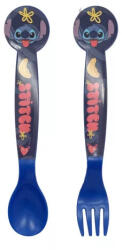 Stor Disney Lilo és Stitch Palms műanyag evőeszköz készlet - 2 darabos STF75017 (STF75017)