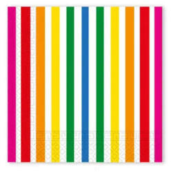 Procos Színes Bright Colors szalvéta 20 db-os 33x33 cm FSC PNN96732 (PNN96732)