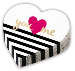 Amscan Love szalvéta 12 db-os, 32 cm DPA9903116 (DPA9903116)