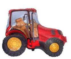 Godan Tractor Red, Traktor fólia lufi 36 cm (WP) MLG918365 (MLG918365)