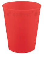 Procos Piros Bright red micro prémium műanyag pohár 250 ml PNN96691 (PNN96691)