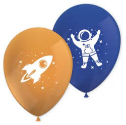 Procos Űr Rocket Space léggömb, lufi 8 db-os PNN93743 (PNN93743)