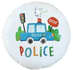 Godan Police, Rendőr fólia lufi 36 cm MLG170948 (MLG170948)