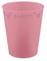 Procos Rózsaszín Pastel Pink micro prémium műanyag pohár 250 ml PNN96708 (PNN96708)