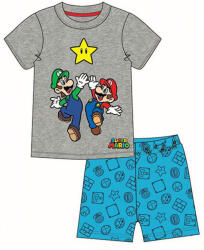 Fashion UK Super Mario gyerek rövid pizsama 12 év/152 cm NET12FKC49024B (NET12FKC49024B)