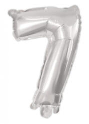 Procos Silver 7-es szám fólia lufi 95 cm PNN92473 (PNN92473)