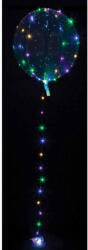 Amscan Színesen világító LED lufi, átlátszó DPA8284311 (DPA8284311)