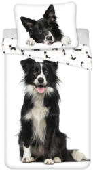 Jerry Fabrics Kutyás Border Collie ágyneműhuzat 140×200cm, 70×90 cm JFK037409 (JFK037409)