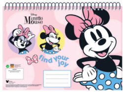 Gimsa Disney Minnie Joy A/4 spirál vázlatfüzet 30 lapos GIM34038413 (GIM34038413)