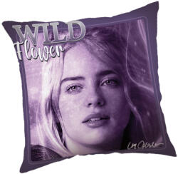 Jerry Fabrics Billie Eilish Wild Flower párna, díszpárna 40x40 cm JFK040225 (JFK040225)