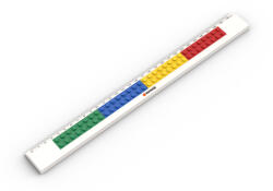 Epitőjáték WANGE® 6902 - építőjáték kompatibilis kiegészítő - 30 cm-es vonalzó NETXWH6902 (WH6902)