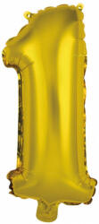 Amscan Gold 1-es szám fólia lufi 41 cm DPA9909679 (DPA9909679)