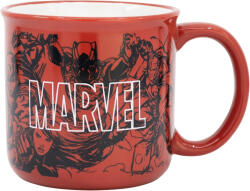 Stor Marvel Red Avengers porcelán bögre 415 ml (14 oz) Díszdobozban NETE75434 (NETE75434)