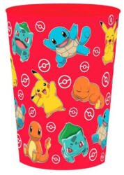 Euroswan Pokémon Red műanyag pohár 250 ml EWA00027PK (EWA00027PK)