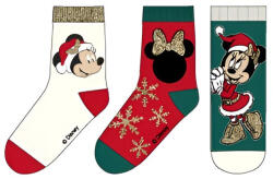 Sun City Disney Minnie Snow Green karácsonyi gyerek zokni 27/30 85SNXXH0618A27 (85SNXXH0618A27)