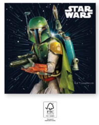 Procos Star Wars Galaxy szalvéta 20 db-os 33x33 cm FSC PNN93881 (PNN93881)