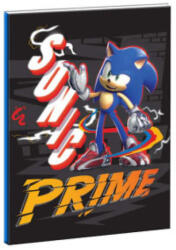 GIM Sonic a sündisznó Get Me B/5 vonalas füzet 40 lapos GIM33484400 (GIM33484400)