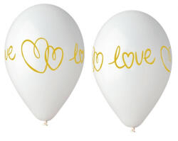 Godan Love léggömb, lufi 5 db-os 13 inch (33 cm) MLG322477 (MLG322477)