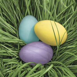 POL-MAK Húsvét Pastel Eggs in Grass szalvéta 20 db-os 33x33 cm PKK045545 (PKK045545)