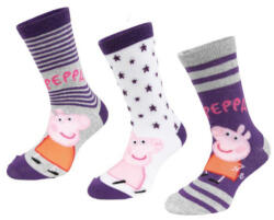 Erve Shop Peppa malac Purple Stars gyerek zokni 31/34 85MRV37594B31 (85MRV37594B31)