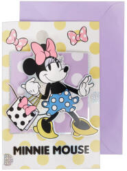 W&O Disney Minnie Shopping 3D üdvözlőkártya ARJ081850C (ARJ081850C)