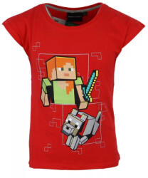 Fashion UK Minecraft gyerek rövid póló, felső 6 év/116 cm NET85FKC49291A6 (NET85FKC49291A6)