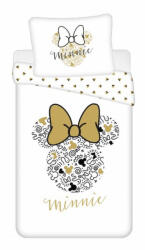 Jerry Fabrics Disney Minnie Gold ágyneműhuzat 140×200cm, 70×90 cm JFK028339 (JFK028339)