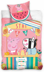 Carbotex Peppa malac ágyneműhuzat 140×200cm, 70×90 cm NETCBX203062PP (NETCBX203062PP)