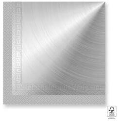 Procos Next Generation Silver, Ezüst szalvéta 20 db-os, 33x33 cm FSC NETPNN94788 (NETPNN94788)