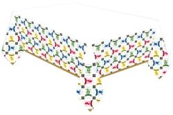 Amscan Harry Potter Houses asztalterítő 120x180 cm DPA9915077 (DPA9915077)