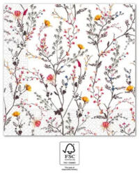 Procos Modern Branches, Színes szalvéta 20 db-os, 33x33 cm FSC PNN95193 (PNN95193)