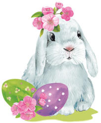 POL-MAK Húsvét Watercolour Bunny szalvéta 20 db-os 33x33 cm PKK056329 (PKK056329)