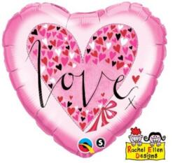 Godan I love You Hearts fólia lufi 46 cm MLG618656 (MLG618656)