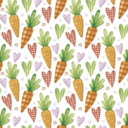 POL-MAK Húsvét Sweet Carrots szalvéta 20 db-os 25x25 cm PKK765581 (PKK765581)