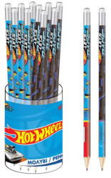 GIM Hot Wheels Runner HB grafit ceruza radír véggel NETGIM34930600 (NETGIM34930600)