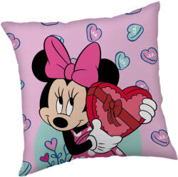 Jerry Fabrics Disney Minnie Purple párnahuzat 40x40 cm Velúr JFK036518 (JFK036518)