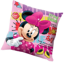 Euroswan Disney Minnie LED világító párna, díszpárna 40*40 cm EWA20877WD (EWA20877WD)