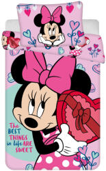 Jerry Fabrics Disney Minnie Xoxo gyerek ágyneműhuzat 100×135 cm, 40×60 cm JFK034828 (JFK034828)